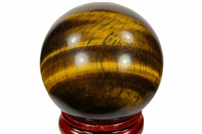 Polished Tiger's Eye Sphere - South Africa #116069